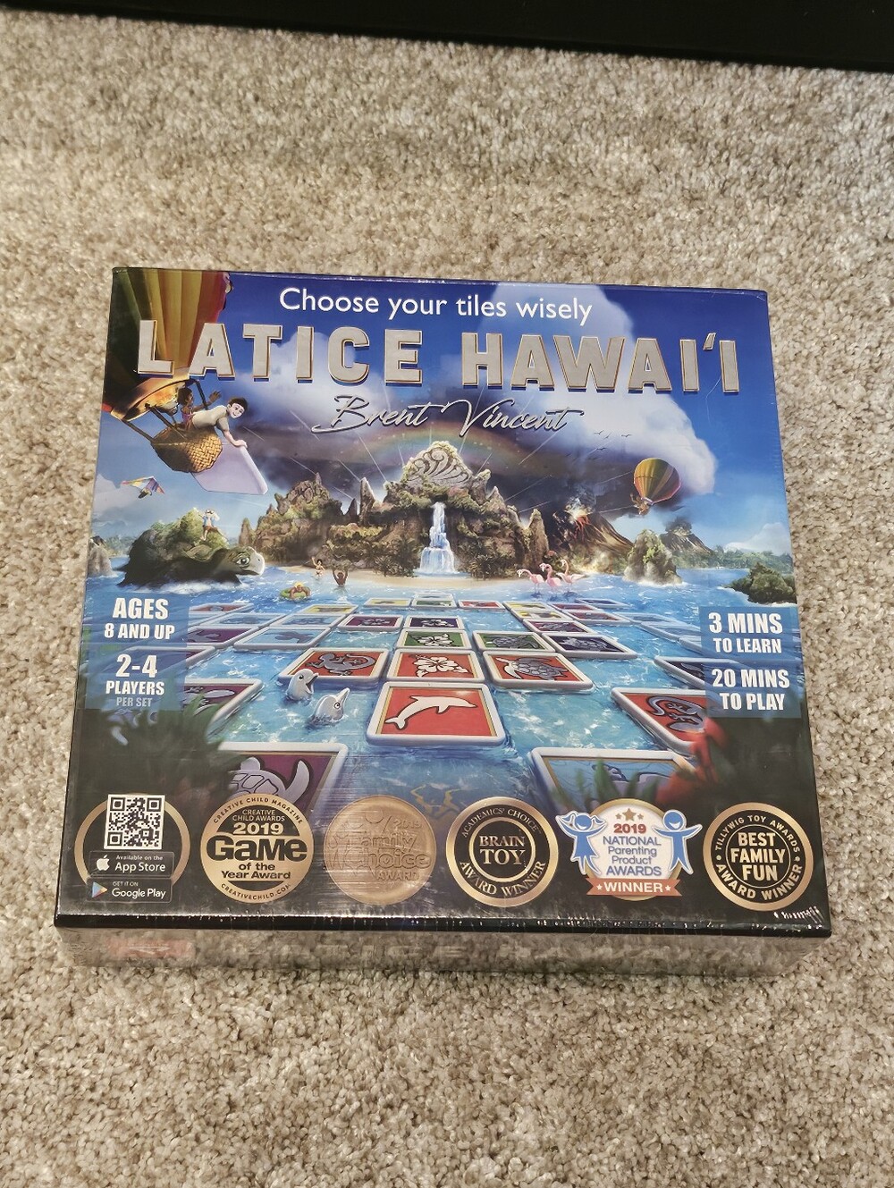 New In Box Lattice Hawai'i Board Game